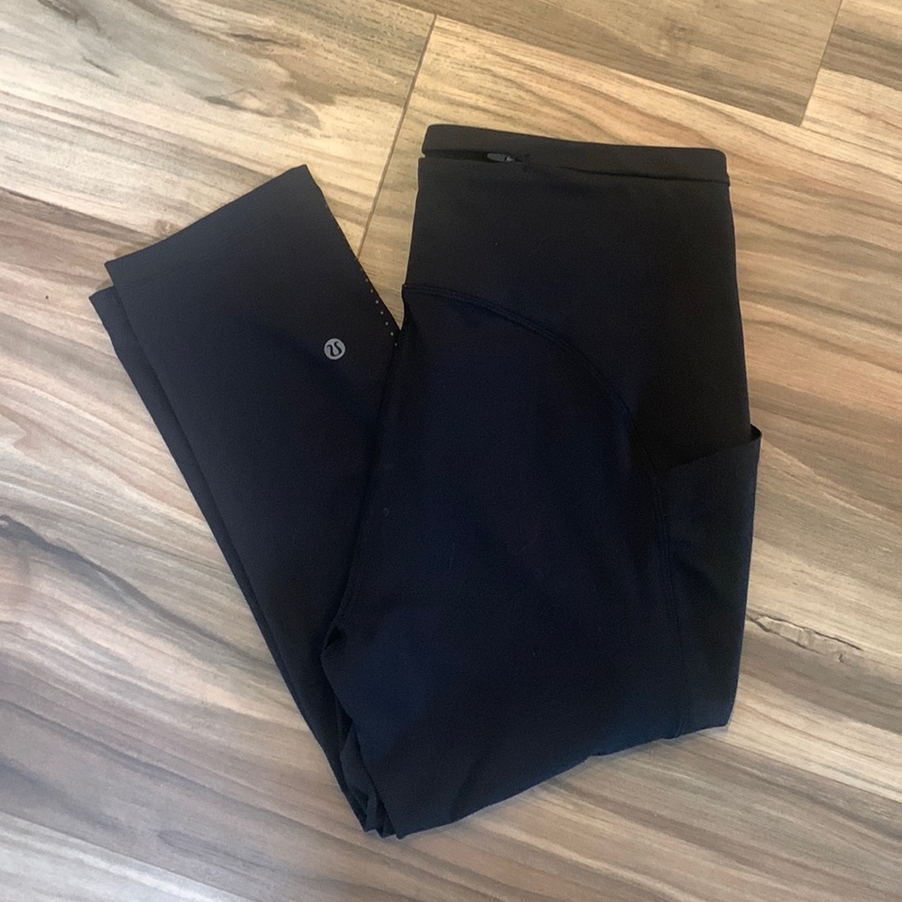 Lululemon Swift Speed High-Rise Crop 21" black